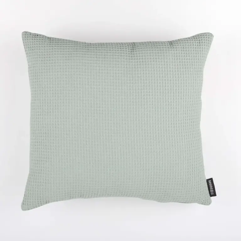 SGH SGH Cotton Waffle Cushion Cover Sage Green 50cm