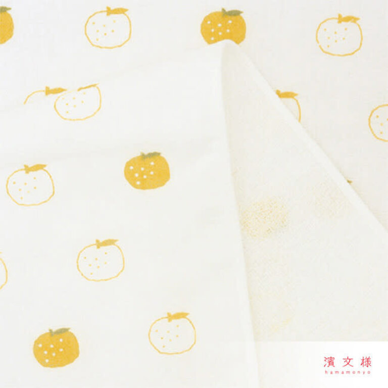 Hama-Yo Hama-Yo Japanese  Cotton Hand Towel - Yuzu