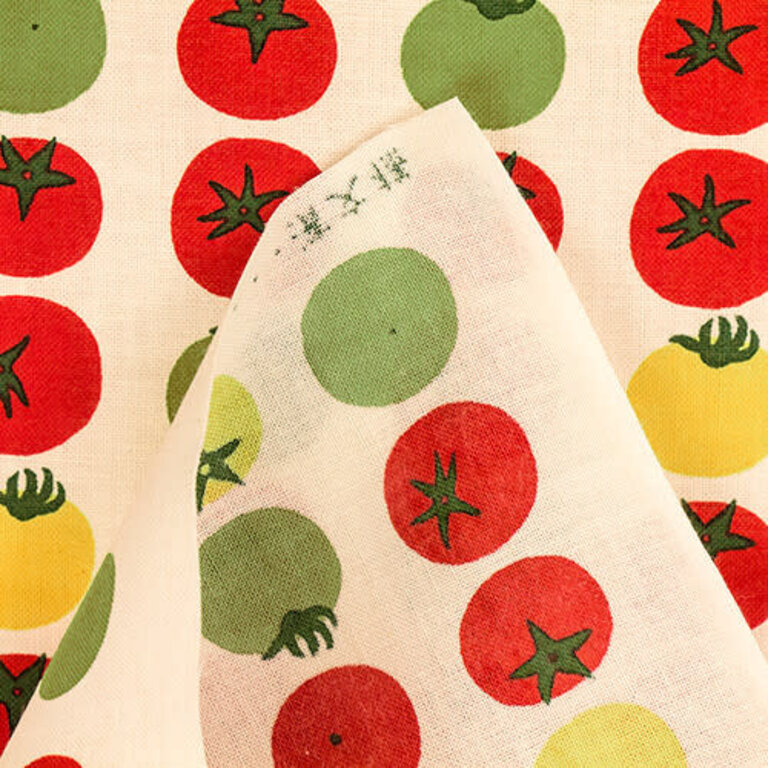 Hama-Yo Hama-Yo Japanese Cotton Tenugui Cloth - Tomato