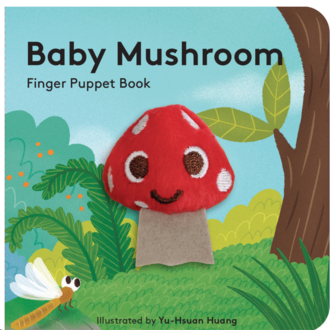 Raincoast Books Raincoast - Baby Mushroom Finger Puppet Book