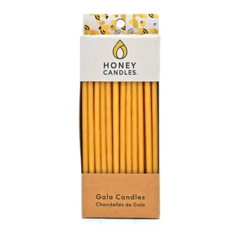 Honey Candles HC Beeswax Gala Candles