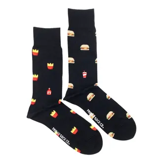 Friday Sock Co Friday Sock Co Fries And Burger Socks