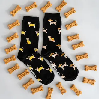 Friday Sock Co Friday Sock Co Women's Taco Dogs Socks
