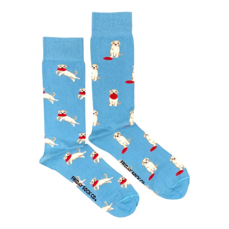 Friday Sock Co Friday Sock Co Dogs Frisbee Socks