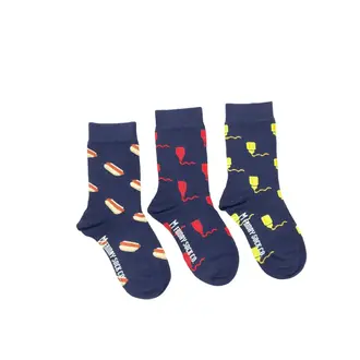 Friday Sock Co Friday Sock Co Kids Socks Hot Dog - Age 2-4