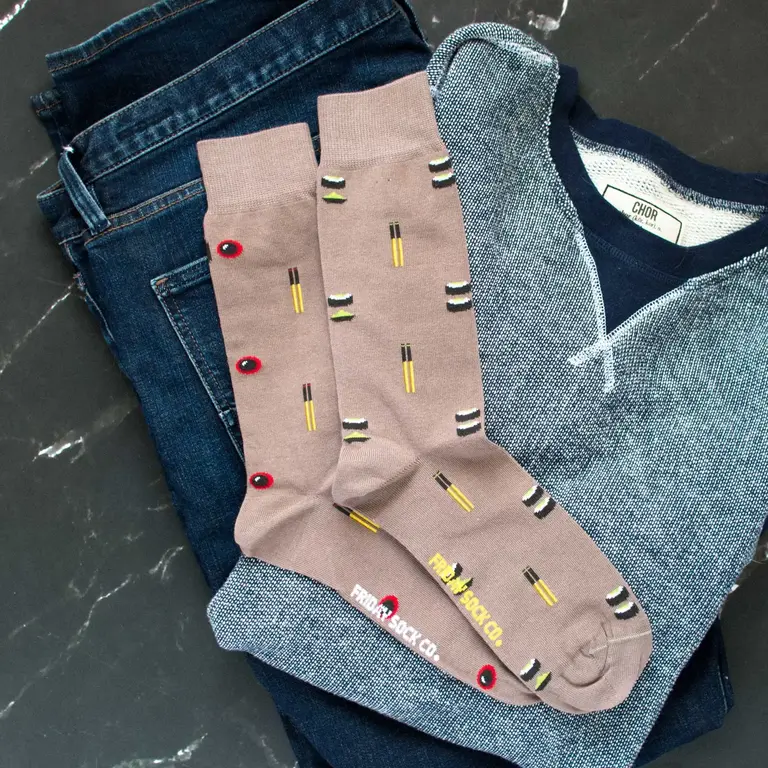 Friday Sock Co Friday Sock Co Chopsticks & Soy Socks