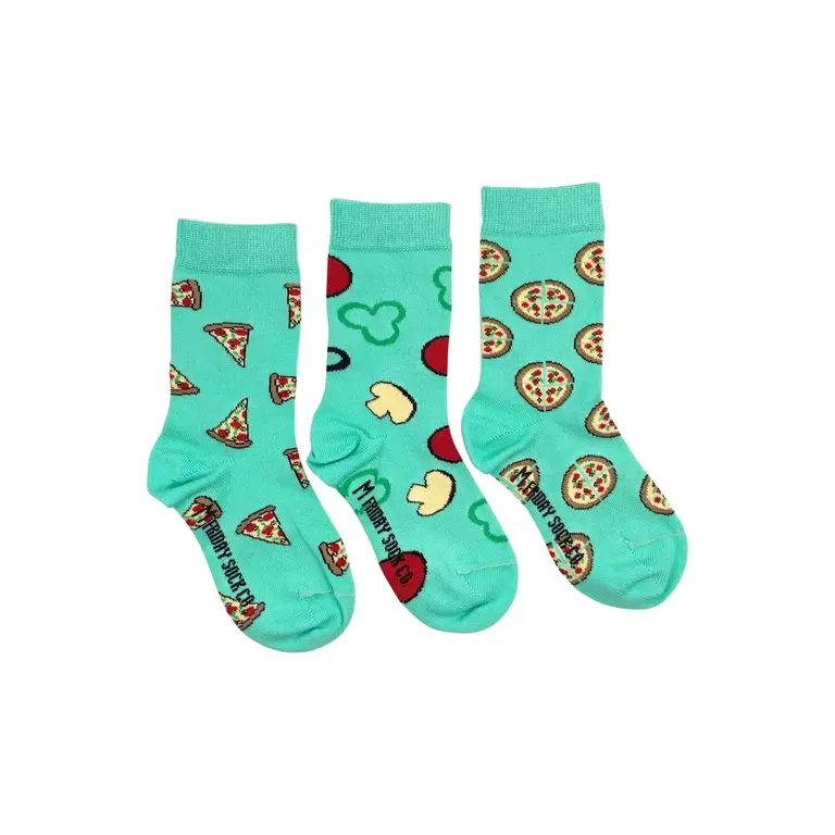 Friday Sock Co Friday Sock Co Kids Socks Pizza - Age 2-4