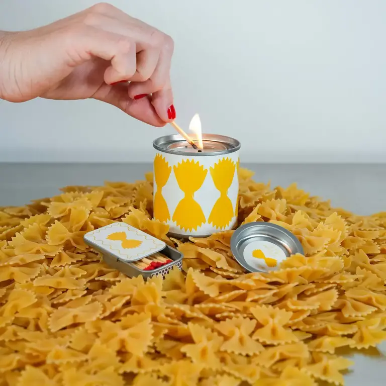 to:from  Pasta (Lemon Basil) Soy Candle  7oz