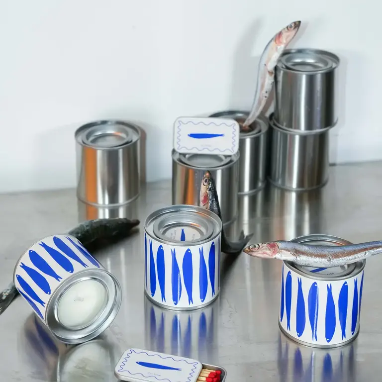 to:from Sardine (Sea Salt) Soy Candle  7oz