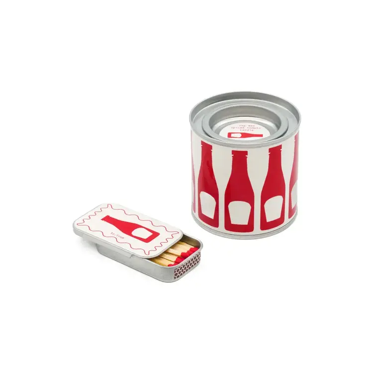 to:from Match Tin - Ketchup