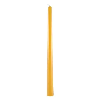 Honey Candles HC Beeswax Taper Candle 12" Natural (Single)