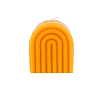 Honey Candles HC Beeswax Candle Arch 3.5"