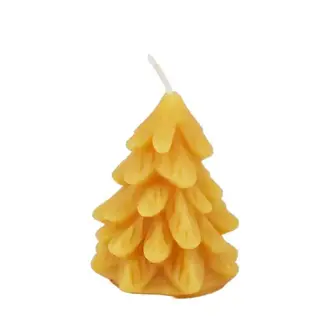 Honey Candles HC Beeswax Candle Woodland Tree 3"