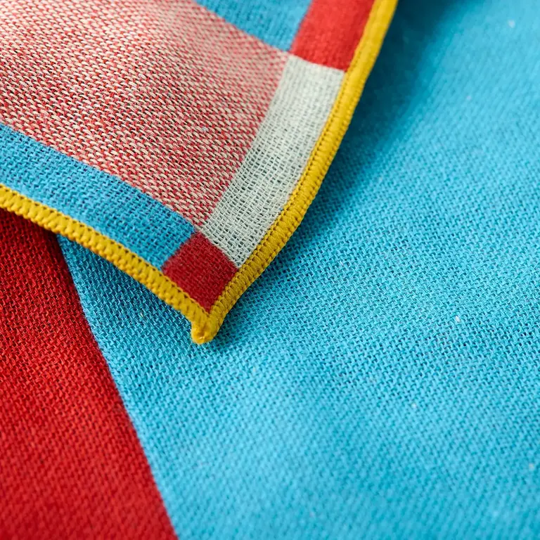 Tanka Tanka Imabari Dishcloth 50x50cm Solid Red