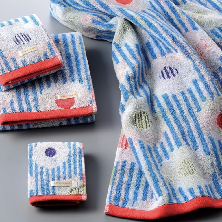 Neo Neo Japan Chrysanthemum Imabari Bath Towel 60x120 cm