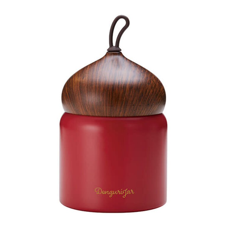 Kumu Japan Acorn Double Walled Thermos 330ml Red