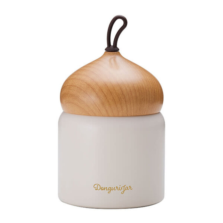 Kumu Japan Acorn Double Walled Thermos 330ml Ivory