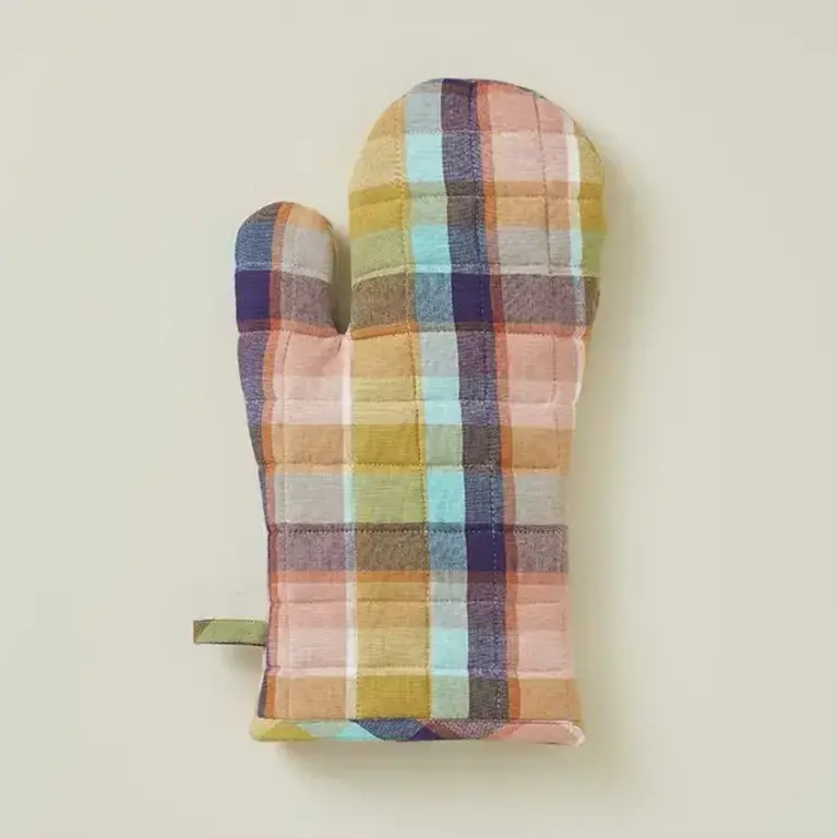 Sylvie Thiriez SylvieThiriez Cotton Oven Mitt Plaid