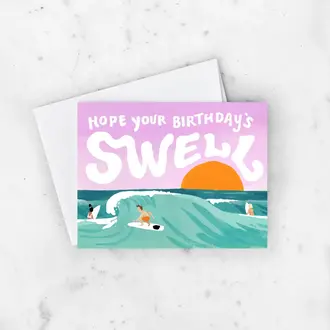 Idlewild Co. Idle Wild - Swell Birthday Card