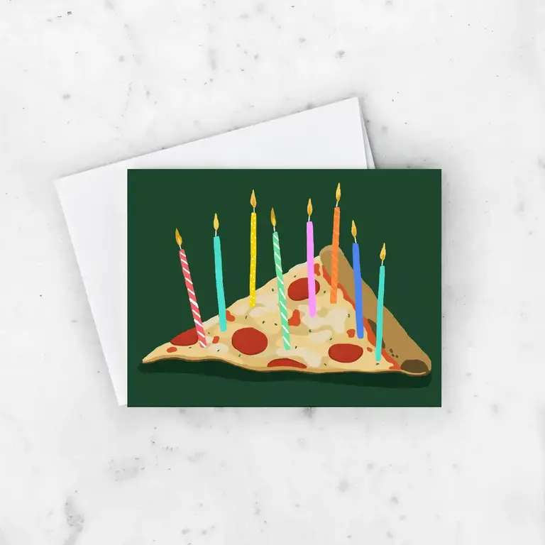 Idlewild Co. Idle Wild - Pizza Birthday Card
