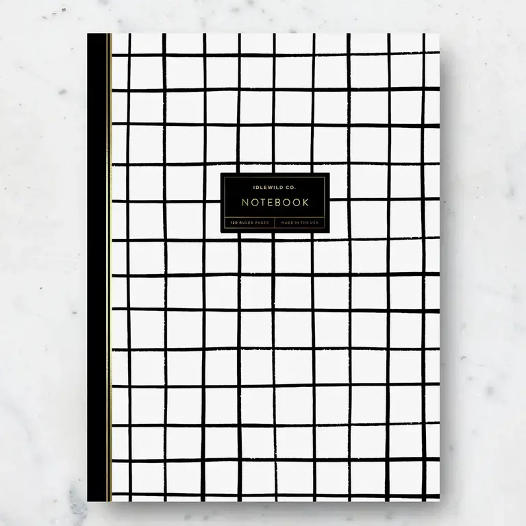 Idlewild Co. Idle Wild - Grid Notebook