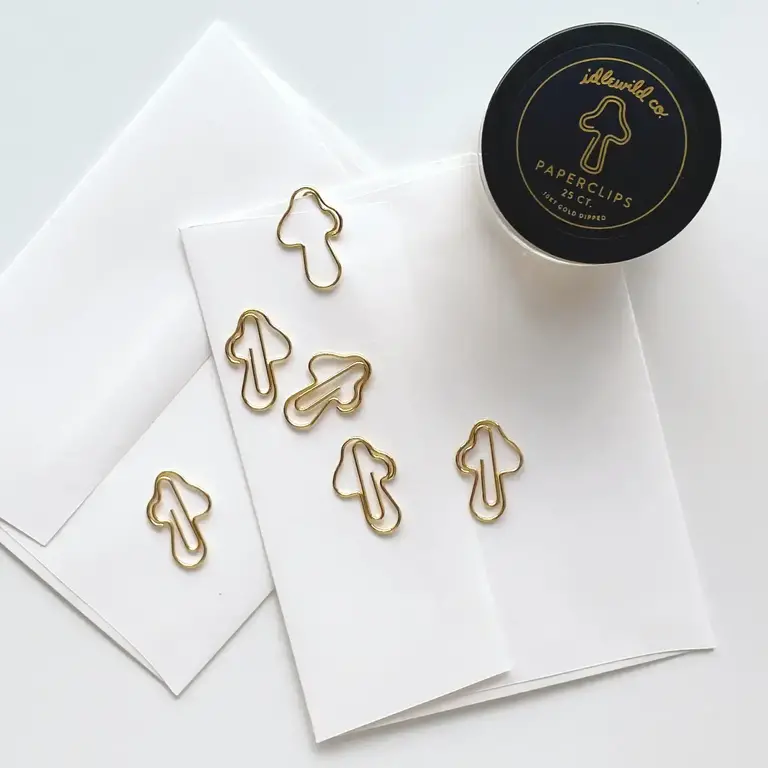 Idlewild Co. Idle Wild - Mushroom Paper Clips