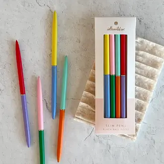 Idlewild Co. Idle Wild - Ballpoint Pens Duo-Tone S/4 - Rainbow Idlewild Co. Idle Wild - Ballpoint Pens Duo-Tone S/4 - Rainbow