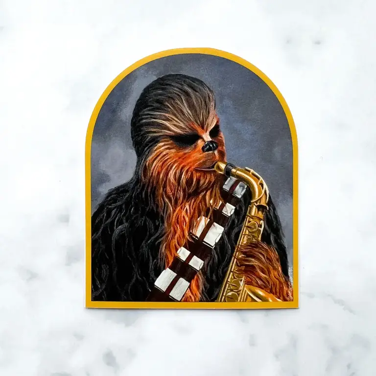Kristin Fardy Kristin Fardy Chewbacca Sticker