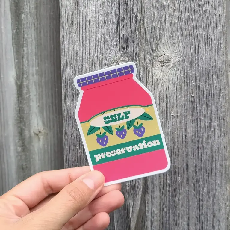 Mad Love Creative Mad Love Creative Self Preservation Sticker