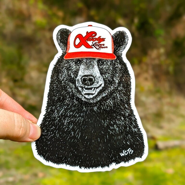 Westcoastees Westcoastees - Lucky Bear Sticker
