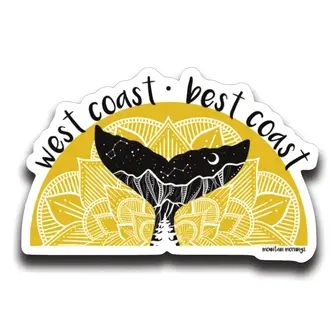 MM - West Coast Best Coast Sticker MM - West Coast Best Coast Sticker