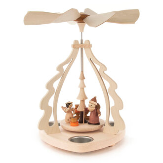 DS DS German Pyramid Santa Tealight DS DS German Pyramid Santa Tealight
