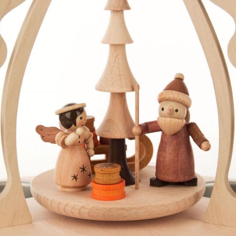DS DS German Pyramid Santa Tealight
