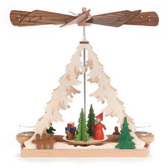 DS DS German Pyramid Santa Tealight DS DS German Pyramid Santa Tealight
