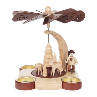 DS DS German Pyramid - Hunter And Deer Tealight DS DS German Pyramid - Hunter And Deer Tealight