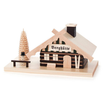 DS DS German Incense Räucherhaus (Smoker) Alpine Hut DS DS German Incense Räucherhaus (Smoker) Alpine Hut