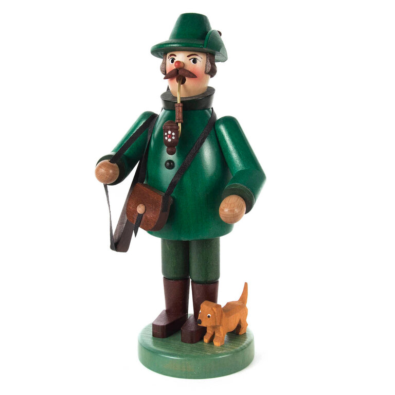 DS DS German Incense Räuchermann (Smoker) Hunter