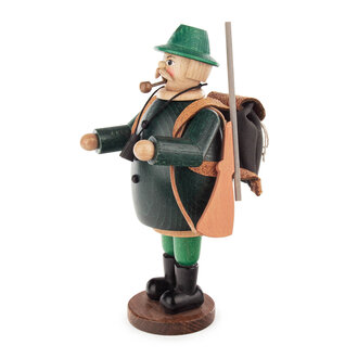 DS DS German Incense Räuchermann (Smoker) Hunter w Backpack DS DS German Incense Räuchermann (Smoker) Hunter w Backpack