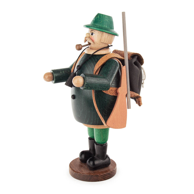 DS DS German Incense Räuchermann (Smoker) Hunter w Backpack