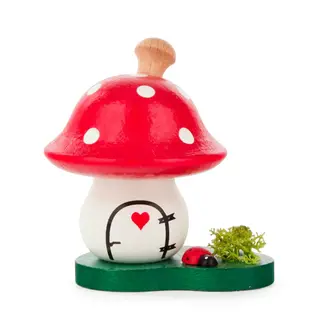 DS DS German Incense Räucher (Smoker) Mushroom w Bug DS DS German Incense Räucher (Smoker) Mushroom w Bug