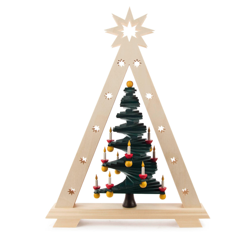 DS DS German Wooden Accordion Tree Arch LED