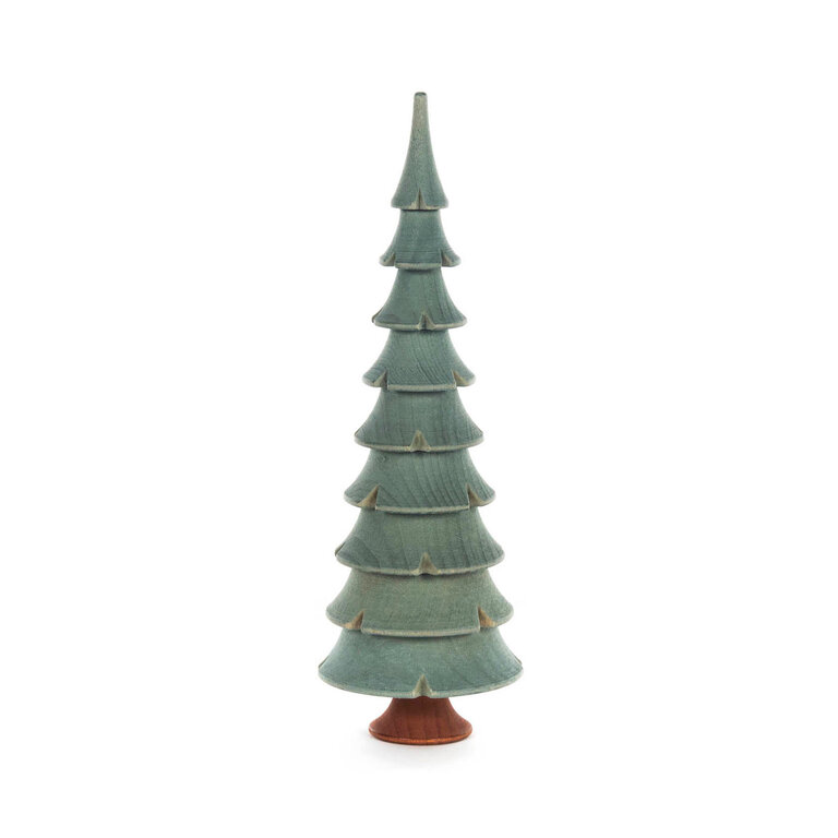 DS DS German Wooden Turned Tree Green 17.5 cm