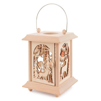 DS DS German Wooden Lantern - Forest DS DS German Wooden Lantern - Forest