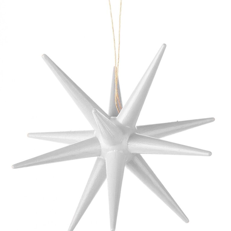 DS DS German Star Ornament-Silver