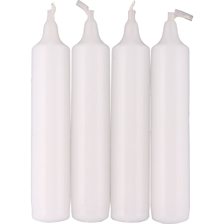 DS DS Pyramid Candle-Set 4 White