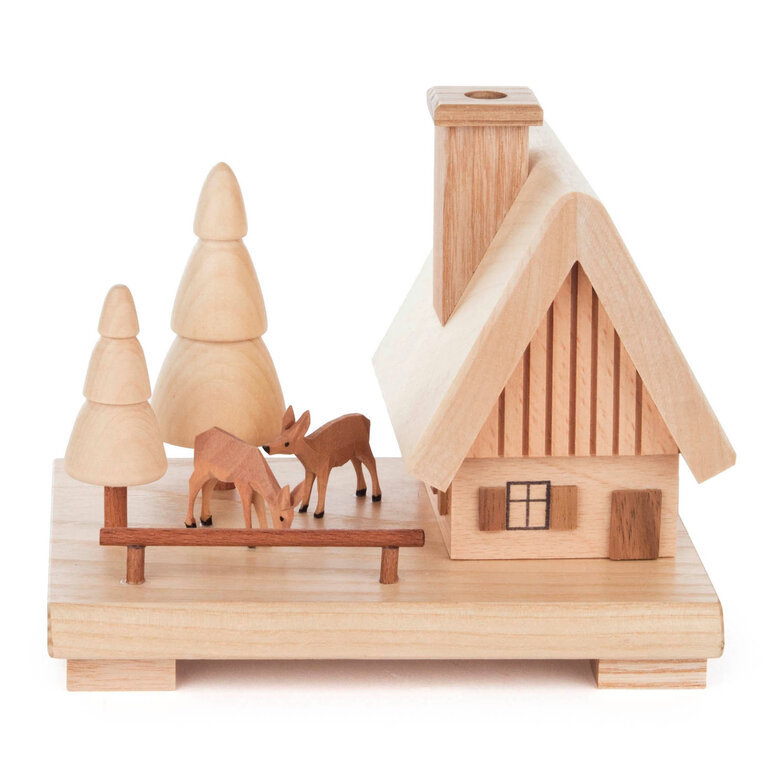 DS DS German Incense Räucherhaus(Smoker) House Deer