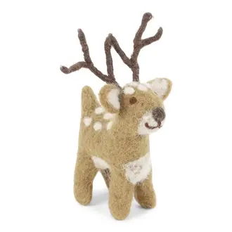EGS EGS Fair Trade Brown Deer Ornament Small