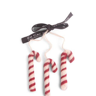 EGS EGS Fair Trade Ornaments Candy Canes Set/3