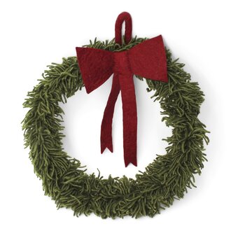 EGS EGS Fair Trade Big Wreath w Red Bow