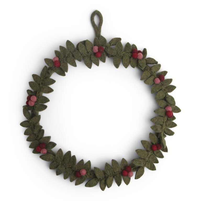 EGS EGS Fair Trade Big Green Wreath W. Berries